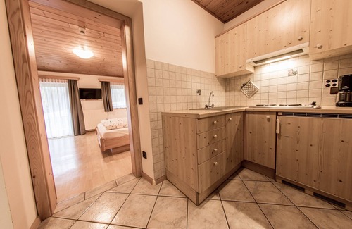 San Vito Apartment | Studio 'Mösslhof Apartment Wiese' with Mountain View, Garden & Wi-Fi