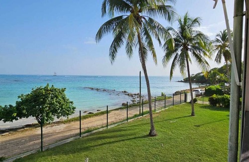 Bas du Fort Apartment | Studio - Magnifique vue mer - Pieds Dans L'eau
