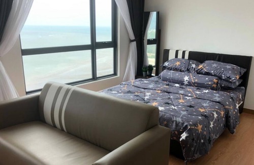 Perkampungan Peramu Apartment | Studio Seaview