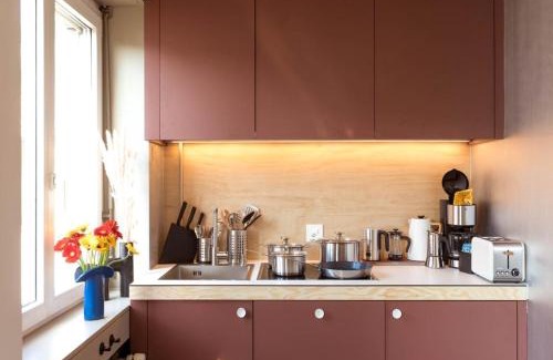 Basel City Centre Apartment | Studio Silver, Cosy-Central-City Appartment