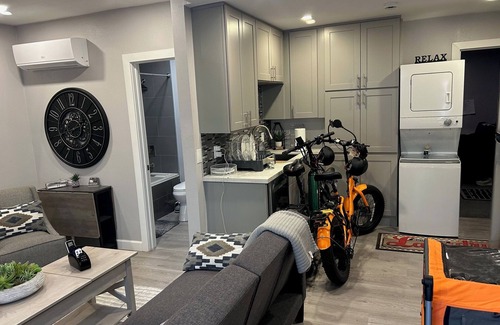 Moreno Valley Apartment | Studio with Murphy Bed, AC/Heating, WiFi, Fitness Equipment, Moreno Valley