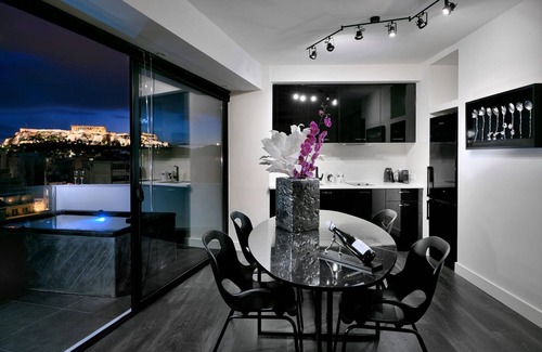 Psirri Villa | Stunning Athens Penthouse | Historic Centre Location | Ater Albus Luxury Loft |.