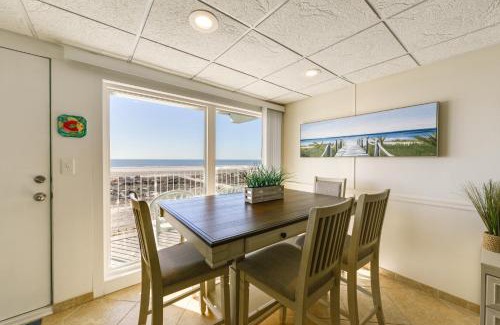 Wildwood Crest Apartment | Stunning Beachfront Condo with Panoramic Ocean View