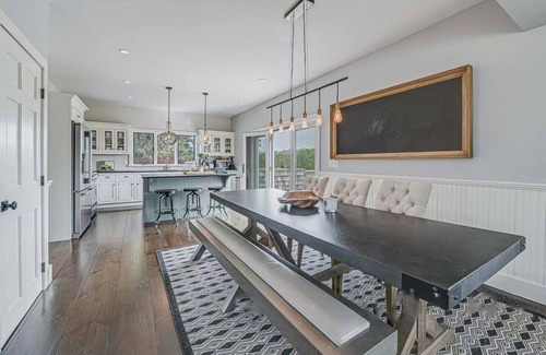 Aquebogue House | Stunning Farmhouse W/Solar Heated Pool in North Fork, Farmstands, winery& beach
