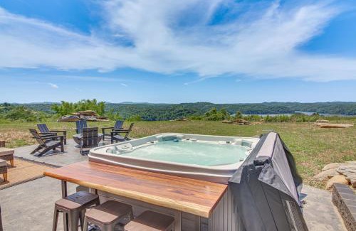 Celina House | Stunning Hilham Home with Hot Tub, Views and Fire Pit!