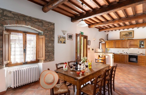 Borgo San Lorenzo Villa | Stunning private villa for 11 people with private pool, WIFI, A/C, TV, panoramic view and parking