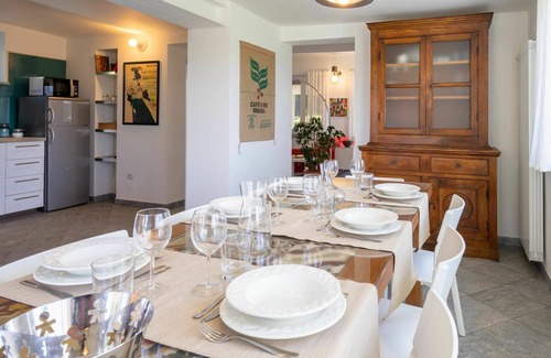 Casalborgone House | Stunning private villa for 6 guests with WIFI, A/C, TV, patio, panoramic view and parking