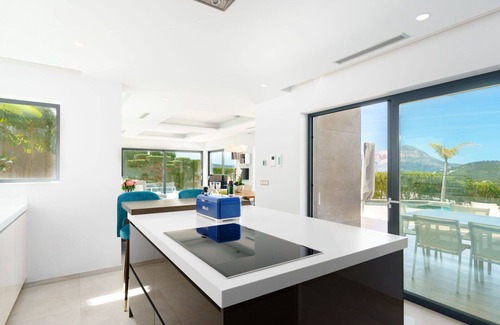 Cansalades Villa | Stunning private villa for 8 people with hot tub, private pool, WIFI, A/C, TV and patio