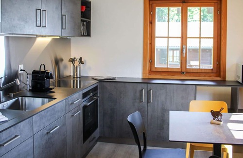Moleson House | Stunning private villa for 8 people with TV, terrace, panoramic view and parking