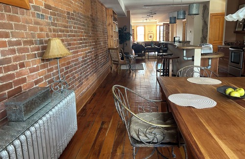 Wabasha Condo | Stunning river view loft in Wabasha near Eagle Center
