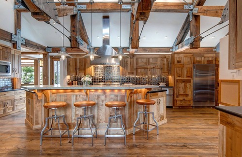 Park City Ski Chalet | Stunning ski in/out estate. Ultimate mountain getaway with private hot tub, 6 bedrooms
