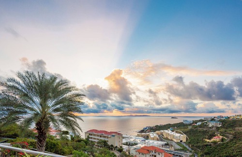 Oyster Pond Villa | Stunning Villa Movina with Gym, Two Pools, and Breathtaking Views of St. Barts