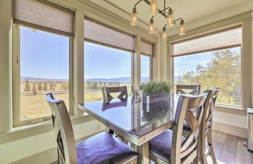 Star Valley Ranch House | Stunning Valley Home with Furnished Deck and Mtn Views