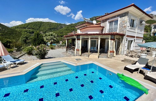 Fethiye Villa | Stunning Villa Semira, Perfect Condition, Private Pool & 1000m2 Garden,WIFI