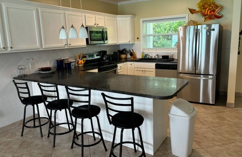 Jimmy Hill House | Stunning waterfront home in Exuma with an outdoor pool!
