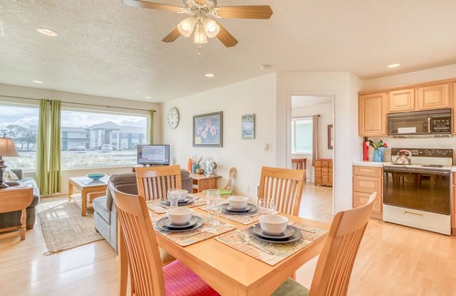 Bayshore House | Stupendous Alsea Bay Views and Access from this Bright, Open Home in Bayshore!
