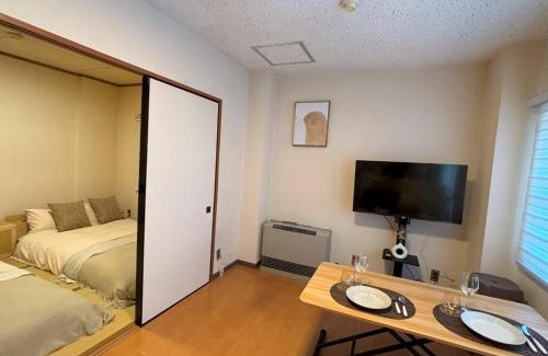 Susukino Apartment | Stuts, a popular Susukino area 1-minute walk from tram stop Max 4 people