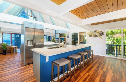 Kahaluu-Keauhou House | STVR Home-Hawaiian Living Oasis 4Bed/4Bath/Sleep 12/AC/Pool Coming soon