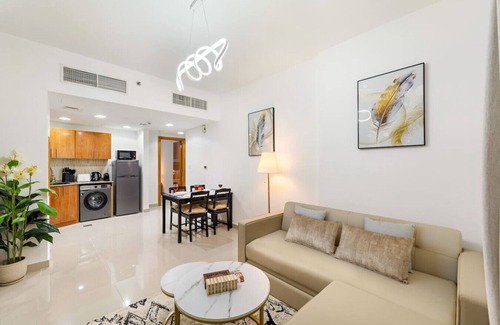 Dubai Production City Apartment | Stylish 1BR Retreat in Dubai | Lake Views, Pool, Gym & Prime City Location