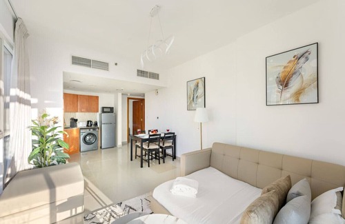 Dubai Production City Apartment | Stylish 1BR Retreat in Dubai | Lake Views, Pool, Gym & Prime City Location
