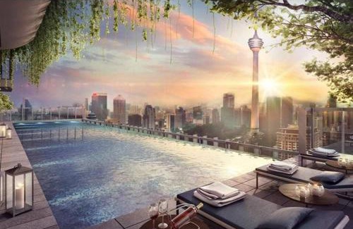 Golden Triangle Apartment | Stylish Ceylonz Suite near Bukit Bintang 4pax