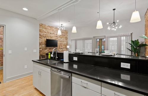 Spartanburg Apartment | Stylish City Apartment B with Patio