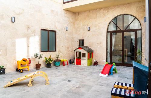 Zejtun Villa | Stylish Malta Family Retreat with Kids Room & Gym