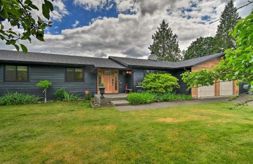 East Olympia House | Stylish Olympia Home with Private Boat Dock!