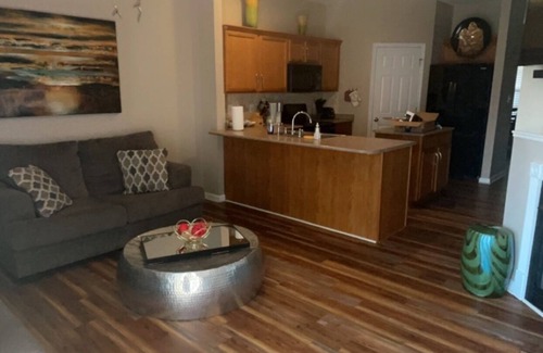 Clarksville House | Stylish space with easy access to Clarksville’s best shopping and restaurants.