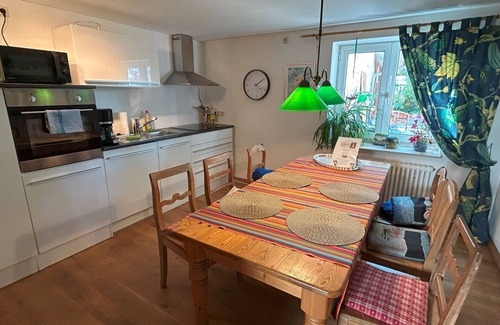 Bad Rodach Apartment | Stylish vacation apartment (60m2) with outdoor seating area
