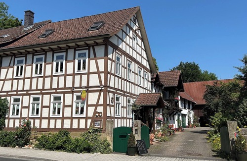 Bad Rodach Apartment | Stylish vacation apartment (60m2) with outdoor seating area