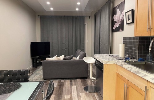 Downtown Edmonton Condo | Sub Penthouse suite over looking the legislature grounds in Beautiful Edmonton .