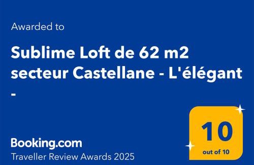 Lodi Apartment | Sublime Loft de 62 m2 secteur Castellane - L'élégant -
