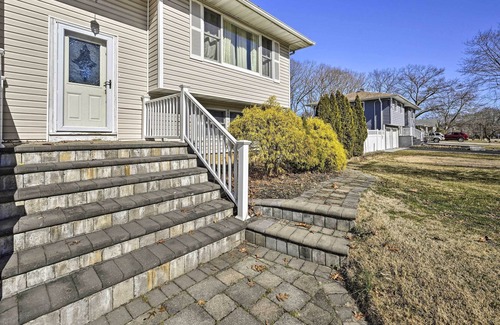 Port Jefferson Station House | Suffolk County Vacation Rental: 5 Mi to Bay!