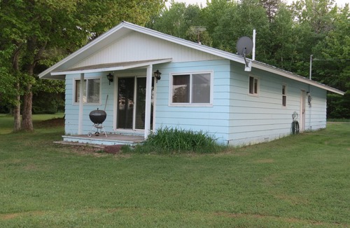 Sault Ste. Marie House | Sugar Island cabin on the water, doorway to great fishing and duck hunting!