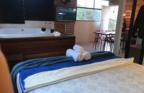 Petropolis Apartment | Suite Deluxe Aconchegante com Jacuzzi Bingen Petrópolis
