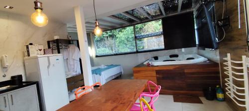 Petropolis Apartment | Suite Deluxe Aconchegante com Jacuzzi Bingen Petrópolis