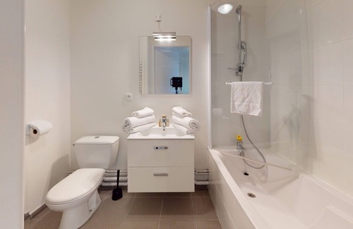 Bray-Dunes House | Suite for 4 people with one room with a double bed & one bunk bed