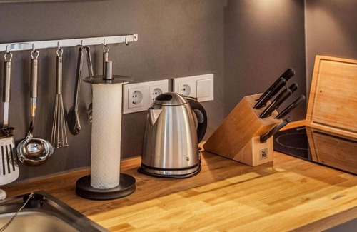Zentrum Apartment | Suite L, ca. 40qm, 1 Wohn-/Schlafraum, Terrasse, für 4 Personen