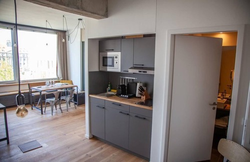 Zentrum Apartment | Suite S, ca. 30qm, 1 Wohn-/Schlafraum, für 2 Personen