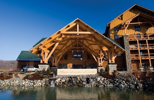 Blodgett Mills Condo | Suite with Pool, Hot Tub, Gym | On-site Waterpark