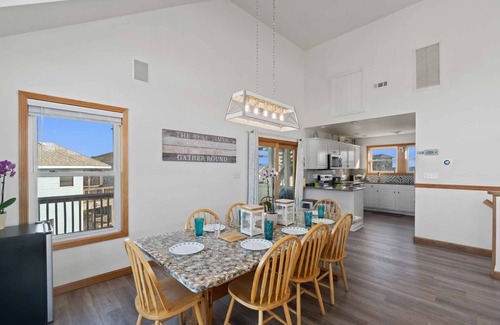 Waves House | SUMMER SAVINGS- Oceanview Home w/Saltwater Pool, Hot Tub, Game Room, Basketball