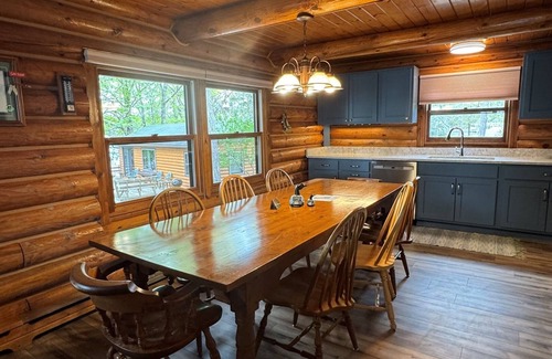 Watersmeet Cabin | Summer Special! 20% discount on week stay! Log Home on Cisco Chain of Lakes