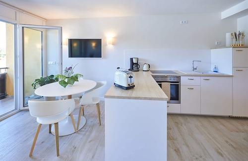 Weissbach Apartment | Sun deck apartment with mountain view, 40 sqm, sleeping alcove