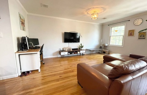 The Heights Condo | Sun-filled JC Apartment. 2 br apt + private parking. Close to NYC transit