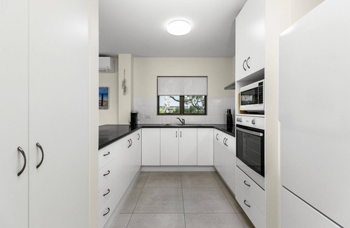 Noosa Heads Apartment | Sundowner 3 - A fantastic view over Laguna Bay to the Noosa North Shore beach.