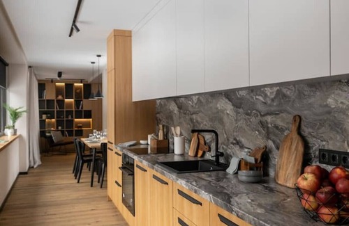 Jurmala Apartment | Sunlit Designer Apartment walk to Forest & Beach