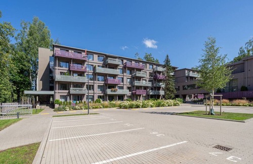 Jurmala Apartment | Sunlit Designer Apartment walk to Forest & Beach