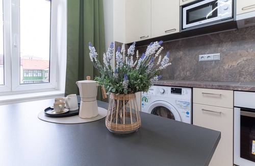 Palmovka Apartment | Sunny, close to downtown w/private kitchen, bathroom, TV & washing machine Apt