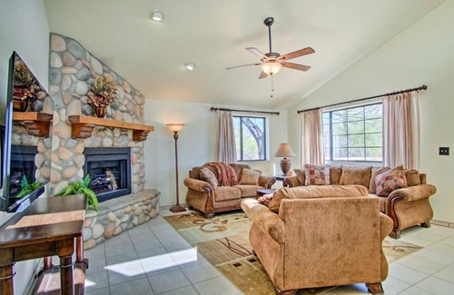 Tucson Estates House | Sunny Tucson Home with Patios on 5 Acres!